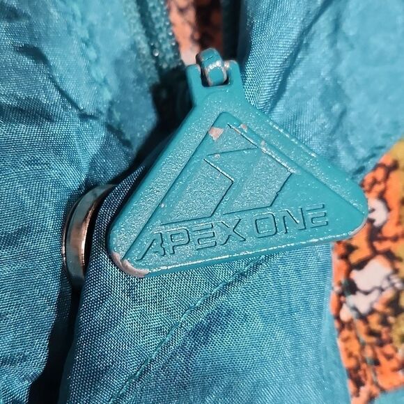 VINTAGE RARE Dolphins Pullover 90's Apex Windbreaker Jacket - Picture 10 of 13